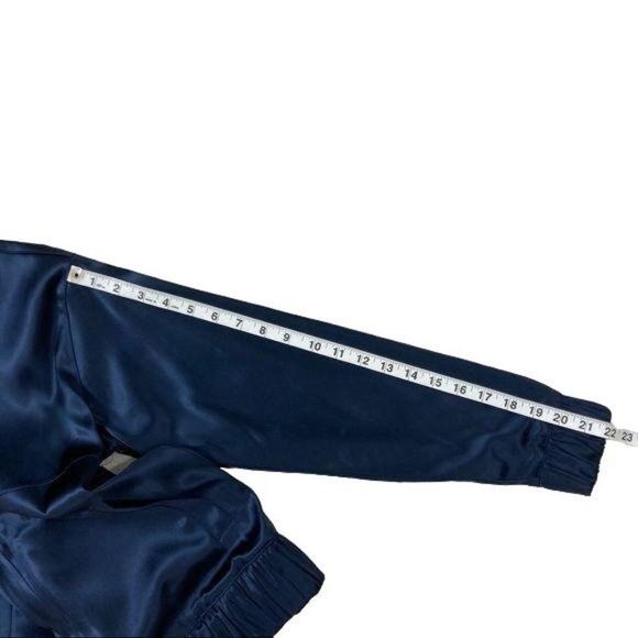 APL Athletic Propulsion Lab Women’s the Perfect Bomber Jacket Navy Small NWT - Picture 9 of 13